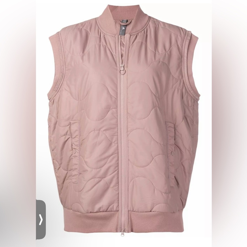 Adidas by Stella McCartney pink vest, L